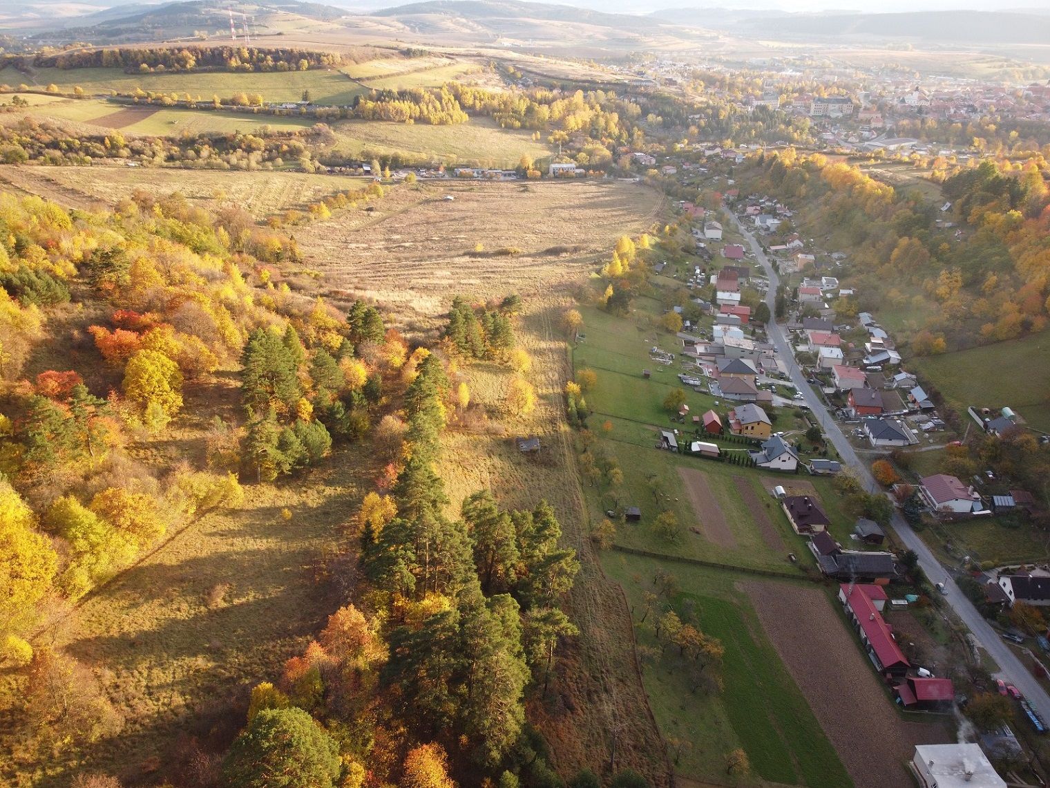 PREDANÉ: Pozemky o celkovej rozlohe 10 589 m2, nad Ovocinárskou ulicou, Levoča